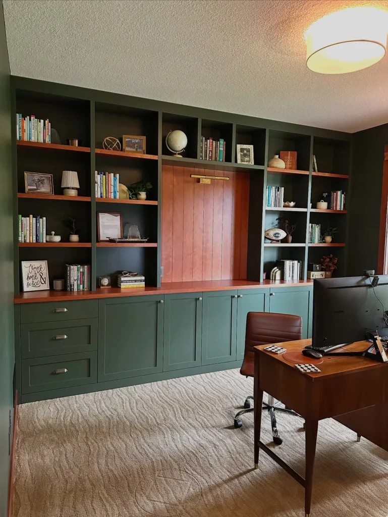 Custom Home Office Built-Ins