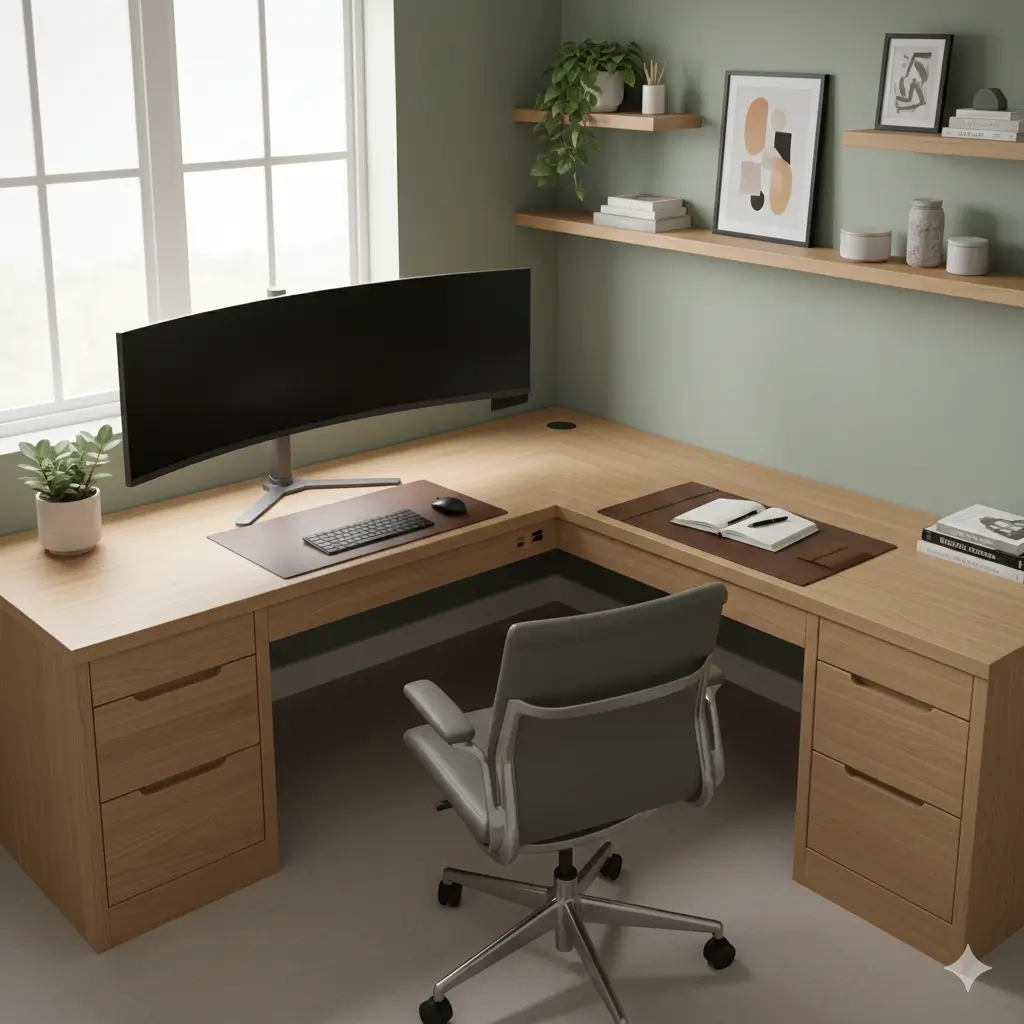 The Wraparound Corner Desk