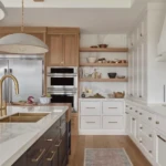Custom kitchen cabinets installed in a Minneapolis, MN home by Loon Cabinetry
