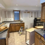 kitchen custom cabinetry installation